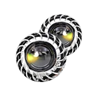 Morimoto® - Mini Turbine Chrome Retrofit Projector Shrouds