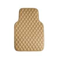 Luxury Leather Floor Mat Set