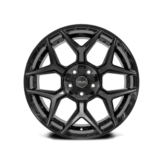 4P06 BBT Gloss Black / Brushed Face-Tinted Clear
