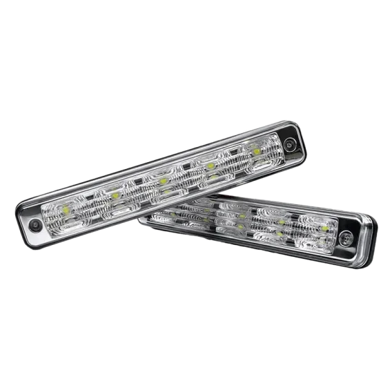 Lumen® - 7.5" Rectangular LED Daytime Running Lights with Auto On/Off