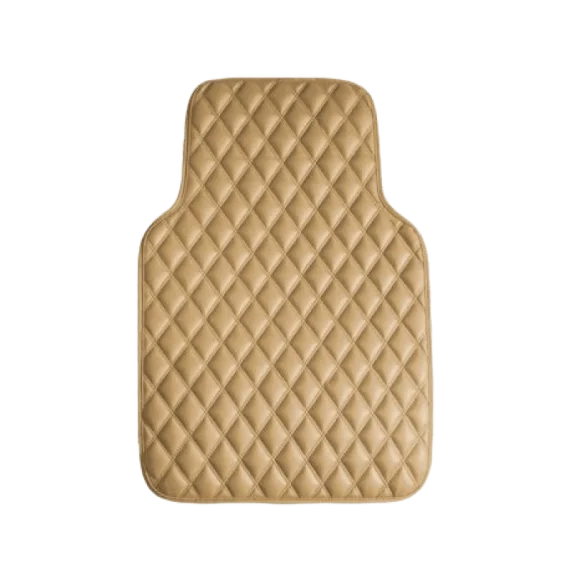 Luxury Leather Floor Mat Set