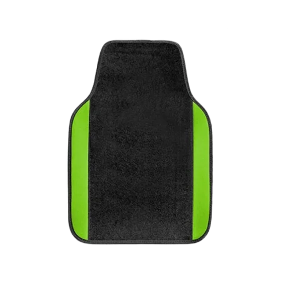 Row Green Carpet Floor Mat Set