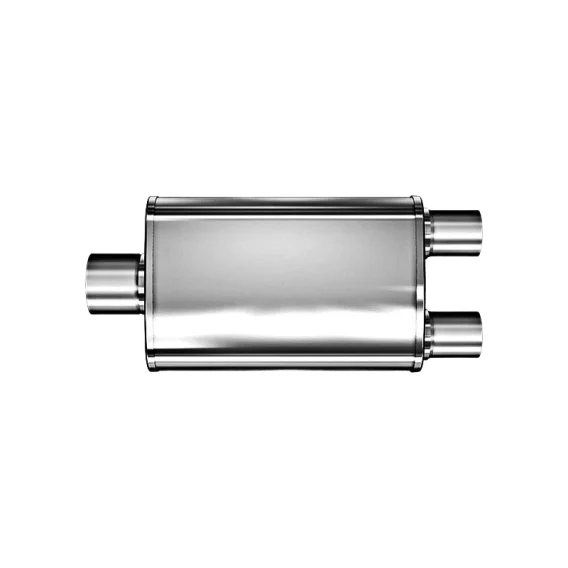 MagnaFlow® - XL Series Stainless Steel Oval Gray Exhaust Muffler
