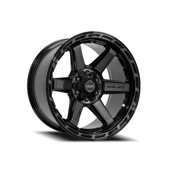 4P63 BBT Gloss Black / Brushed Face-Tinted Clear