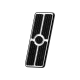 Aluminum Accelerator Pedal Pad